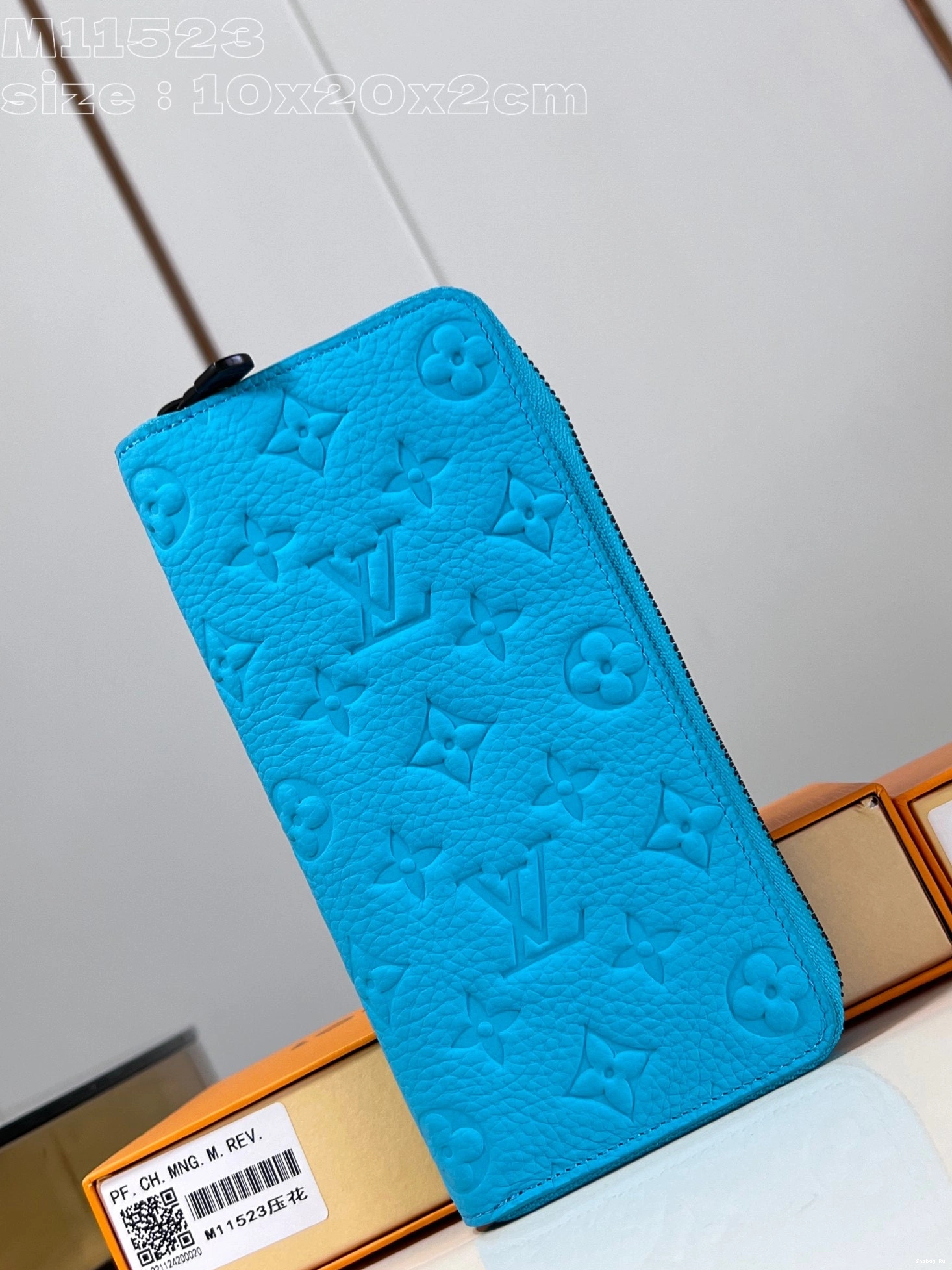 VUITTON cm ZIPPY LOUIS WALLET-10*20*2 0729